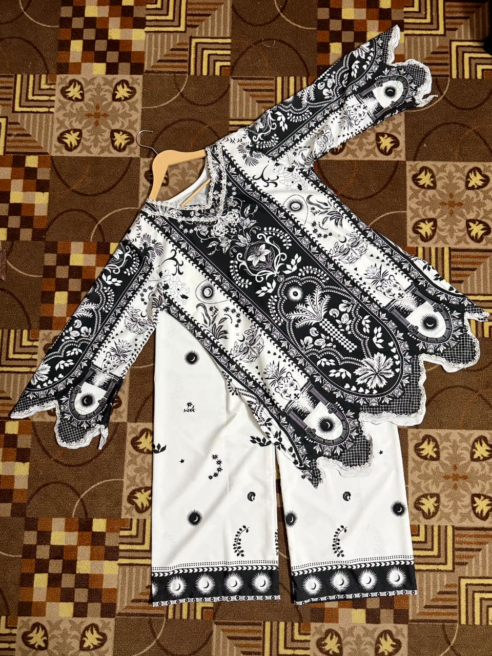 Naqshé Black | Co-ord Set