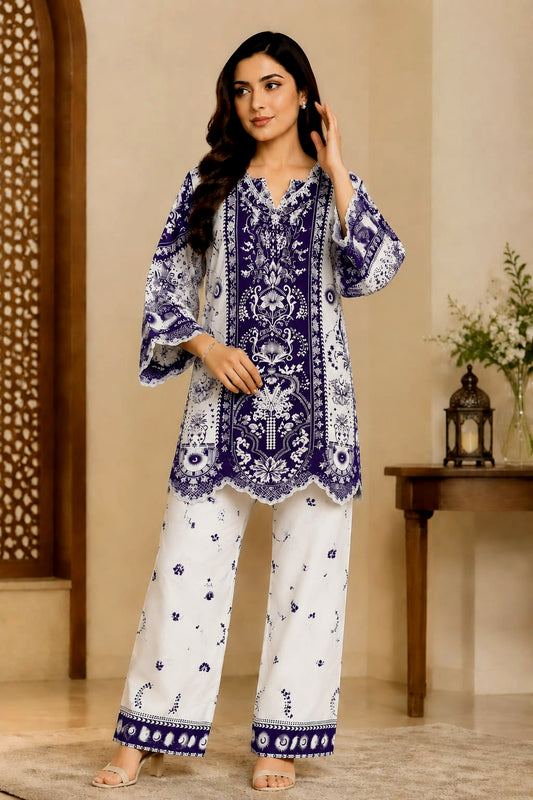 Naqshé Indigo | Co-ord Set
