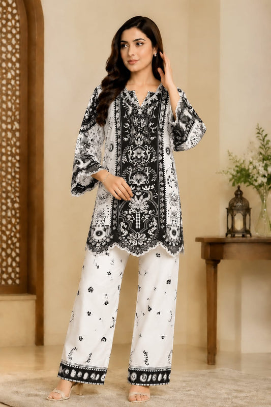 Naqshé Black | Co-ord Set