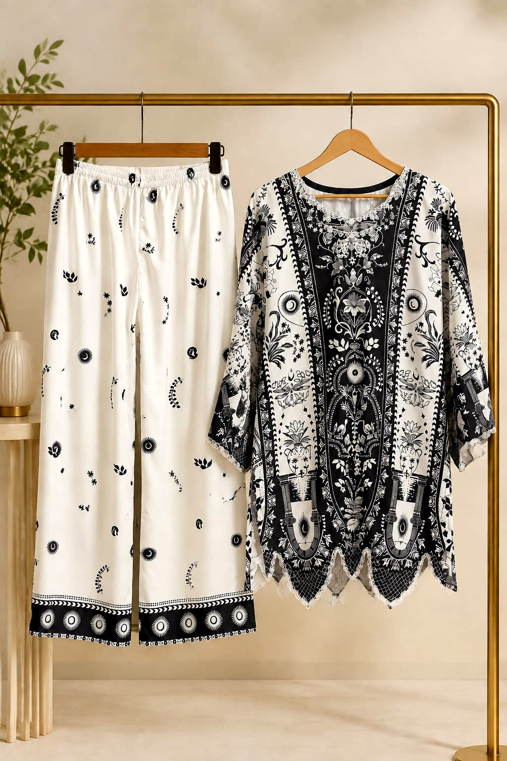 Naqshé Black | Co-ord Set