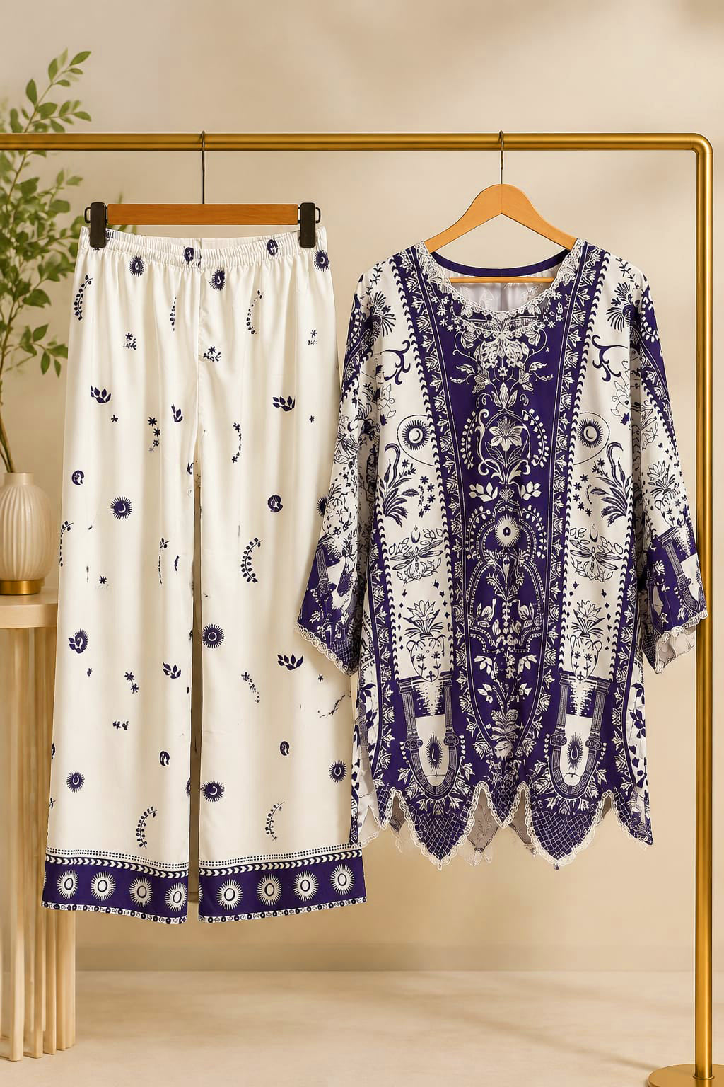 Naqshé Indigo | Co-ord Set